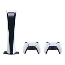 PlayStation 5 Slim Console Bundle with Two DualSense Wireless Controllers