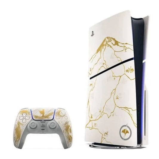 PlayStation 5 Ghost of Yōtei Gold Limited Edition Console – No Game Included