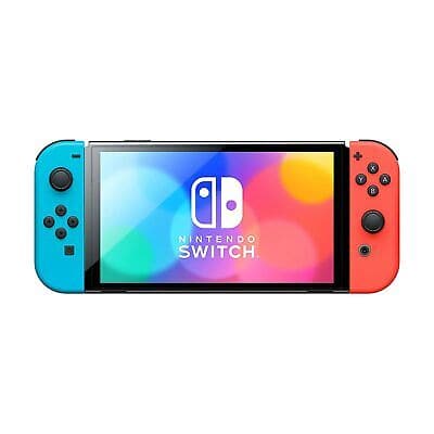 Nintendo Switch OLED Model – Neon Blue & Neon Red Console