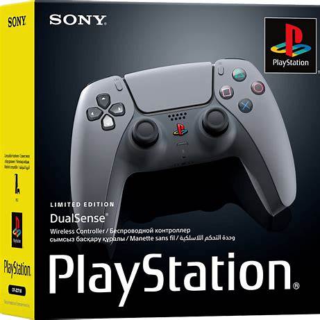 Sony PS5 Official DualSense Controller 30th Anniversary Grey